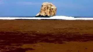 Surfing at Witches Rock, June 8, 2016 swell. Camp at Playa Naranjo www.eladiosplacecr.com