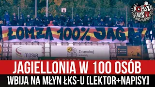 Jagiellonia w 100 osób wbija na młyn ŁKS-u [LEKTOR+NAPISY] (23.10.2021 r.)