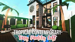 Tropical Contemporary Mini Family Loft Home Speedbuild and Tour   iTapixca Builds