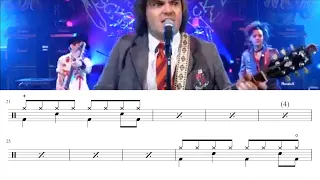 School Of Rock (Song) | Movie Clip + Drum Transcription 🥁