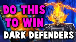 DONT GET BAITED TO SPEND YOUR CORES | DARK DEFENDERS EVENT | MARVEL STRIKE FORCE