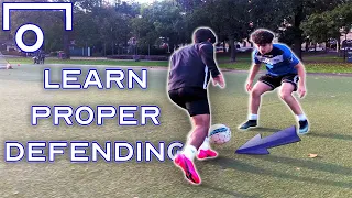 5 WAYS TO DEFEND IN SOCCER - THE ULTIMATE SOCCER DEFENDING TUTORIAL - STEP BY STEP