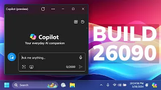 New Windows 11 Build 26090 – 24H2 News, New Widgets UI, Settings Changes, and Fixes (Canary and Dev)