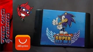 Sega Mega Drive / Genesis - { Super 112 in 1 } - Sonic Edition Cart Review