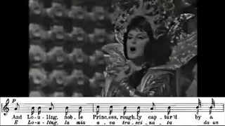 Birgit Nilsson - In Questa Reggia (Turandot-Puccini)