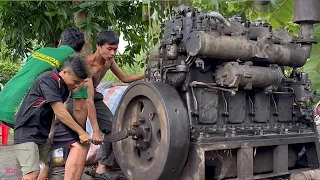 3 Father and son want to quit eating while filming YANMAR 4 Old 82 Years