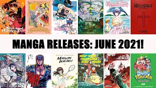 MANGA RELEASES: JUNE 2021!