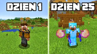 PRZEŻYŁEM 25 DNI i OSIĄGNĄŁEM TO!.. JAK BYĆ LEPSZYM W MINECRAFT 1.18?