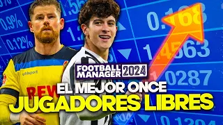 11 JUGADORES LIBRES EN FOOTBALL MANAGER 2024