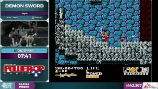 Demon Sword by digshake in 0:12:34 - SGDQ2016 - Part 117