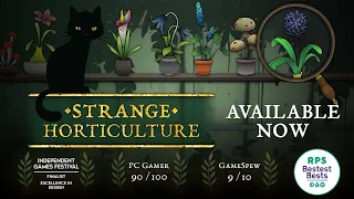Strange Horticulture - Available Now on Steam, Epic, GOG