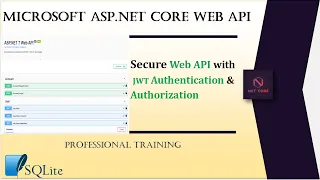 .NET EFCore |Restrict User Access in Web API using JWT Authentication and Authorization with SQLite.