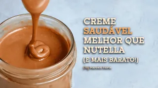 Receita Creme de Amendoim Saudável 🥜🍫🌰😋 | Marcelo Horta