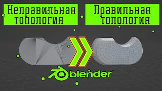 Топология в blender 3d