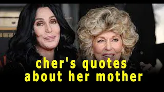 cher's quotes about her mother