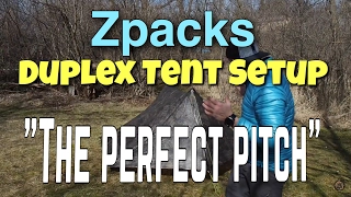 How I Pitch My Zpacks Duplex Tent