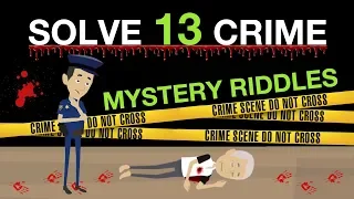 13 Unsolved Mystery Crime Riddles Only Smartest People Can Solve | Can You Do It?