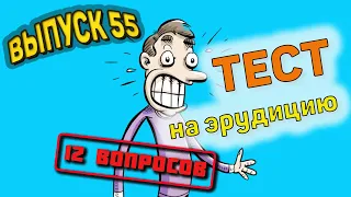 [Выпуск#55] Проверь свои знания! Тест из 12 вопросов! |Аттестация Мозга