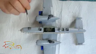 Airfix American  B-25C/D Mitchell Scale 1/72 Part 6