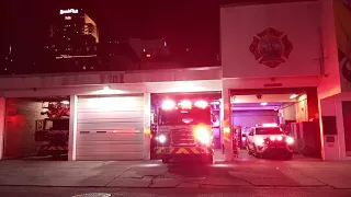 NEW**Heavy Rescue 2 Squad 2 and Fire Chief 502 Responding to person trapped in vehicle *CODE 3*.🔥