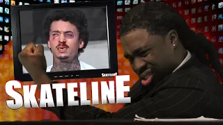 SKATELINE - Nyjah Huston Need That Rough, Chad Caruso, Nick Garcia, Omar Hassan, Joey O'Brien Alien