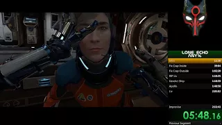 Lone Echo - Speedrun - Any% - 1:50:40