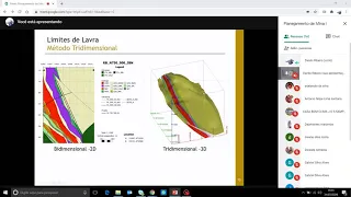 Planejamento de Mina 1 -  Aula on-line 08