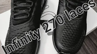 Nike 270 Infiniti Laces
