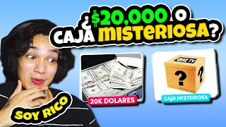 ¿$20,000 o LA CAJA MISTERIOSA?🙀📦 | ¿Qué Prefieres?