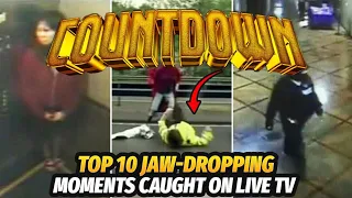 10 CRAZIEST Moments ever Caught on Live TV