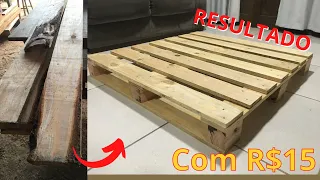 Como Fazer Paletes PADRÃO PBR, De Forma Simples e BARATA - How To Make PBR Pallets (simple form)