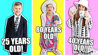 WHOEVER Can DRESS The OLDEST Wins $1000!! | JKREW