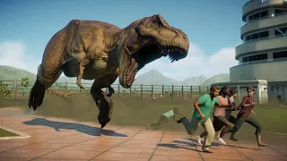 T-REX ESCAPE - Jurassic World Evolution 2