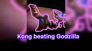 Godzilla X Kong | Kong Beating Godzilla with yellow gloves | Audience Reaction