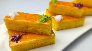 Saffron cake recipe :How to make delicious and easy saffron cake/ easy dessert