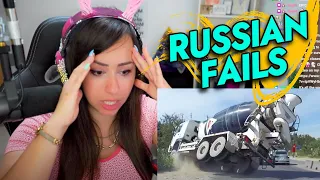 Bunny REACTS to Russians Being Idiots: Fails Around The World !!!