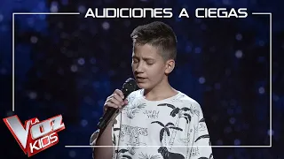 David Gil - City of stars (La La Land) | Blind auditions | The Voice Kids Antena 3 2022