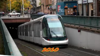 Tramway de Strasbourg déjà 20 ans-1994  à 2014