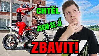 ZEDIX A JEHO HUSQVARNA | PO TÝDNU JI CHTĚL PRODAT!