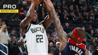 Washington Wizards vs Milwaukee Bucks | Jan. 28, 2019 | 2019-20 NBA Season | Обзор матча