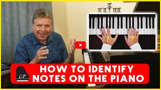 How to Identify Notes on the Piano - Music Lesson