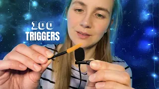 ASMR 100 Fast Triggers in 20 Minutes