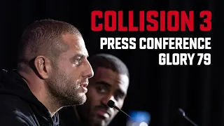 Collision 3 press conference | Verhoeven vs Ben Saddik 3 | Saki vs McSweeney | Adegbuyi vs Plazibat