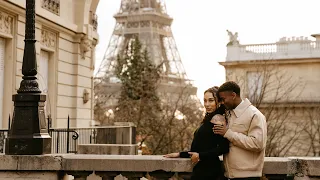 Rissa & Quan pregnancy announcement | Paris videographer