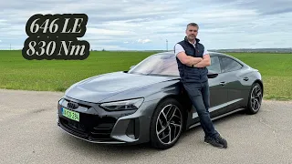 A 62 millió Ft-os Audi RS e-tron GT volánja mögött lehettem Vasember!