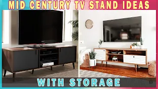 AWESOME TV STAND! 30+ Stunning Mid Century TV Stand With Storage