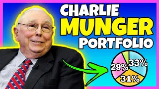 💥Toda su CARTERA en estas 3 ACCIONES!!😱 CHARLIE MUNGER el Socio de WARREN BUFFETT👴