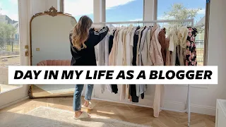 VLOG: Behind the scenes blogging, Jeans haul, healthy recipes, backyard updates | Julia & Hunter