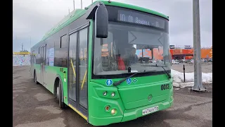 Автобус 10 (ТЦ Мармелад - Посёлок Карачи) | ЛиАЗ-5292.67 (CNG) | борт 0013 | Оренбург