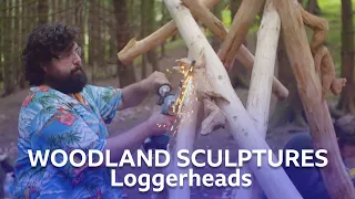 Creating Magical Woodland Work Of Arts | Loggerheads | BBC Scotland